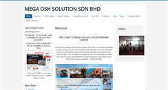 Desktop Screenshot of megaoshsolution.com