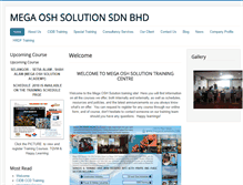 Tablet Screenshot of megaoshsolution.com